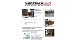 Desktop Screenshot of constructech.com.au