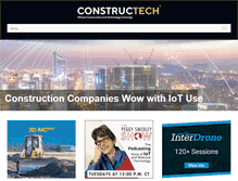 Tablet Screenshot of constructech.com